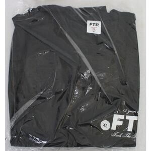 FTP 15 Year Anniversary Logo Tee Black XL NEW